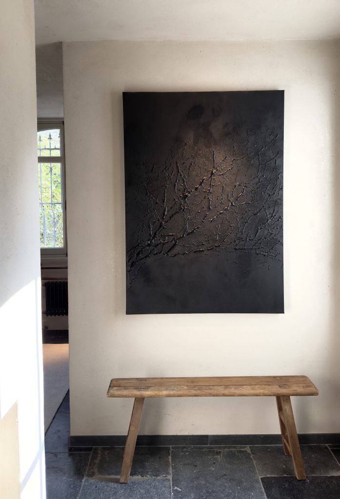 The Black Leaf 140 x 100 sold